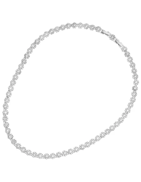 Ottaviani - Collana Rodiata Con Cubic Zirconia - Trasparente