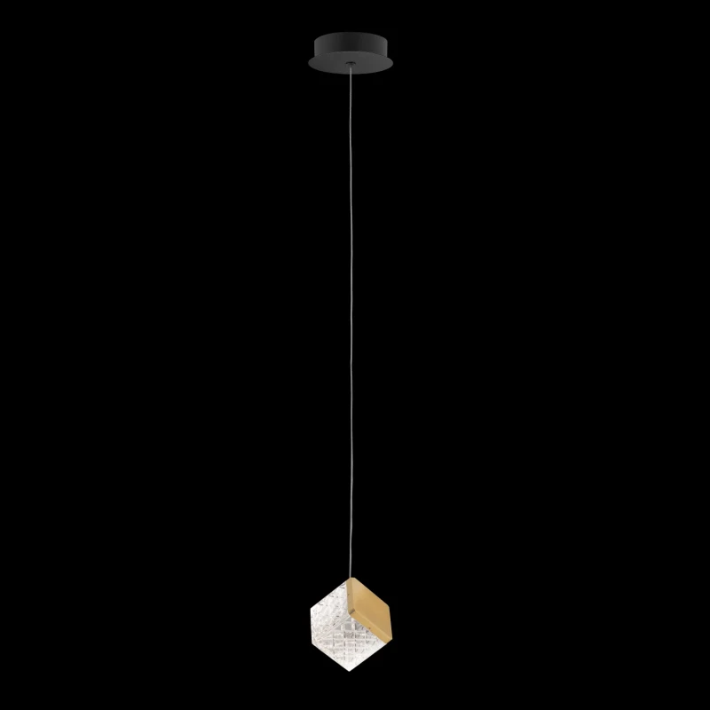 Illuminati - Magic Single Pendant Lamp - Black/Gold