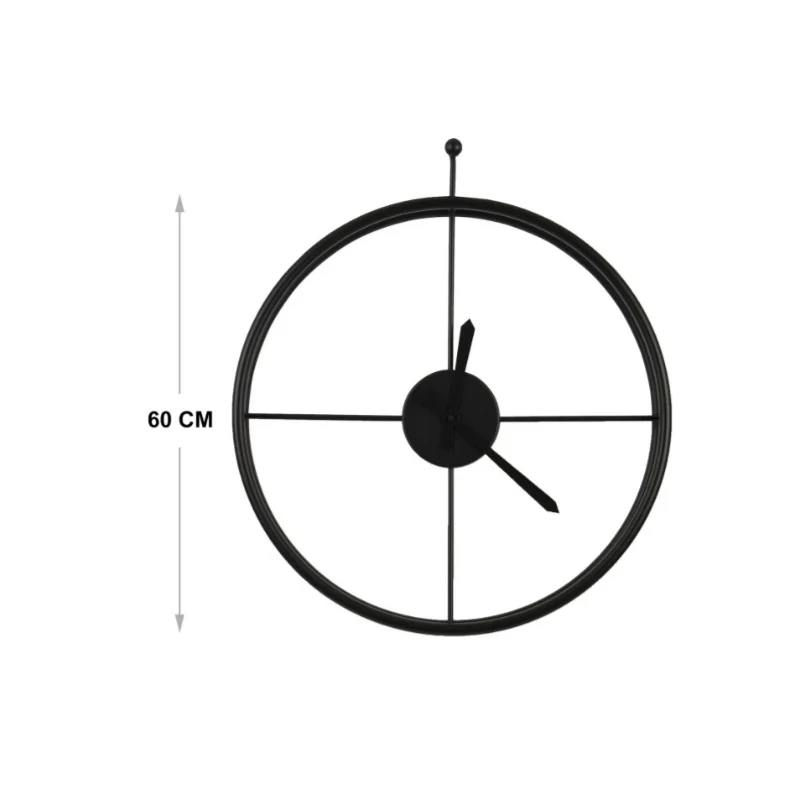 Ceart - Essenziale Wall Clock - Pastel Black