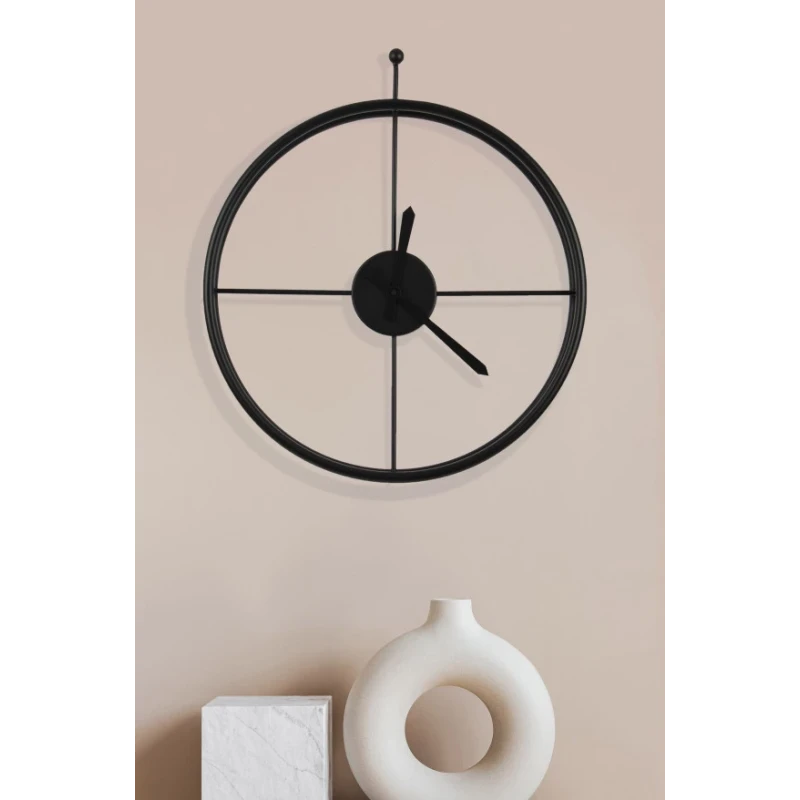Ceart - Essenziale Wall Clock - Pastel Black