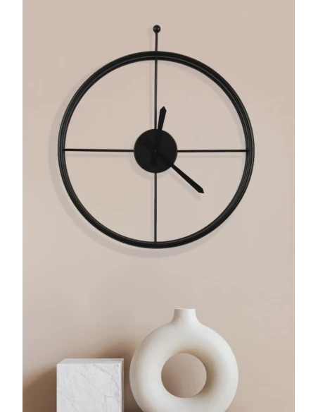 Ceart - Essenziale Wall Clock - Pastel Black