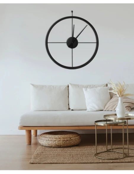 Ceart - Essenziale Wall Clock - Pastel Black
