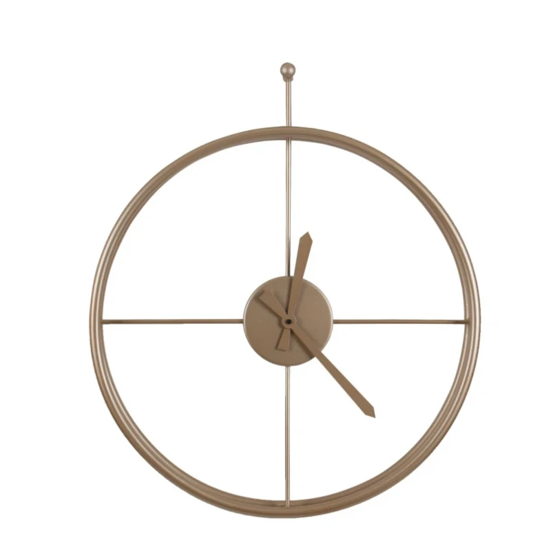 Ceart - Orologio da Parete Essenziale - Oro Metallizzato