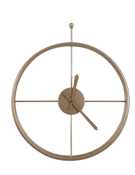 Ceart - Orologio da Parete Essenziale - Oro Metallizzato