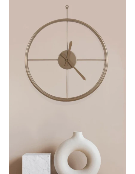 Ceart - Essenziale Wall Clock - Metallic Gold