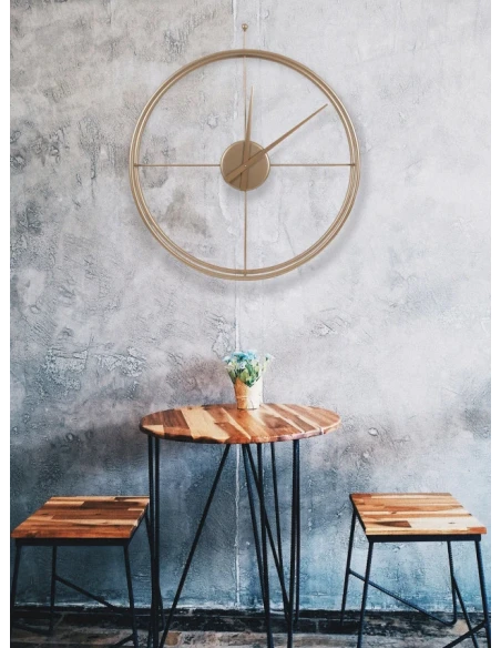 Ceart - Essenziale Wall Clock - Metallic Gold