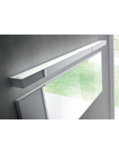 Redo Group - Horizon Lampada da Parete / Sopra Specchio - Nero Opaco