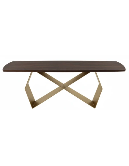 Capodarte - Wall Fixed Table - Pearl Beige / Thermal Oak