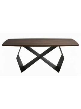 Capodarte - Wall Fixed Table - Black / Eucalyptus