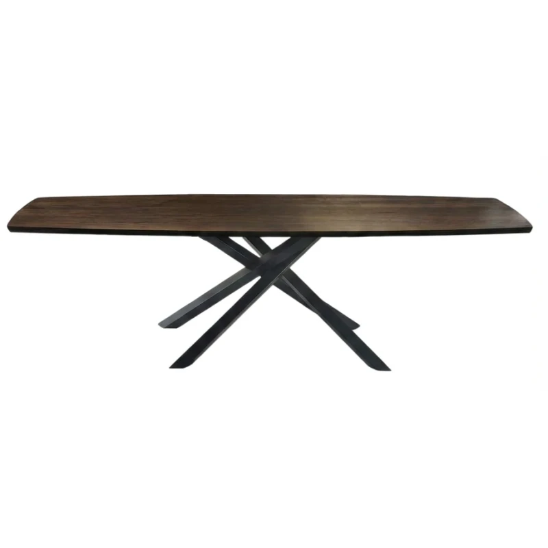 Capodarte - Floyd Tavolo Fisso - Nero / Rovere Termico