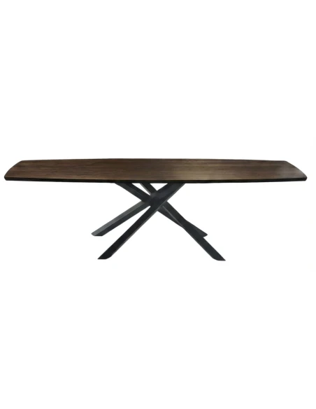 Capodarte - Floyd Fixed Table - Black / Thermal Oak