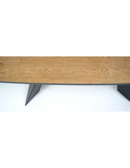 Capodarte - Gilmour Tavolo Fisso - Nero / Rovere Crudo