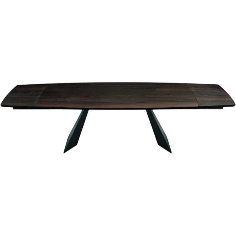 Capodarte - Gilmour Tavolo Allungabile - Nero / Rovere Termico