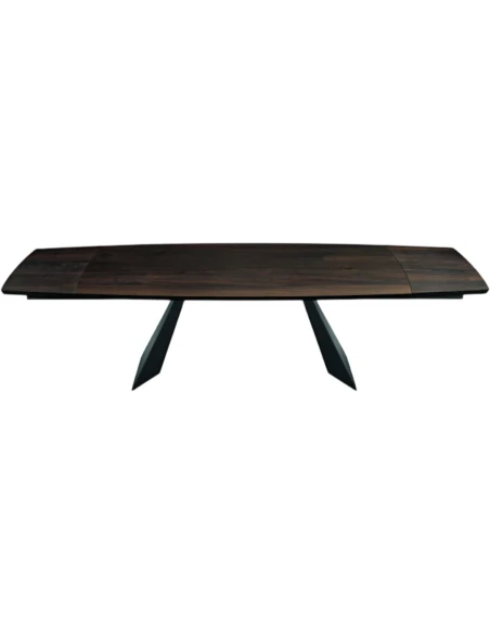 Capodarte - Gilmour Tavolo Allungabile - Nero / Rovere Termico