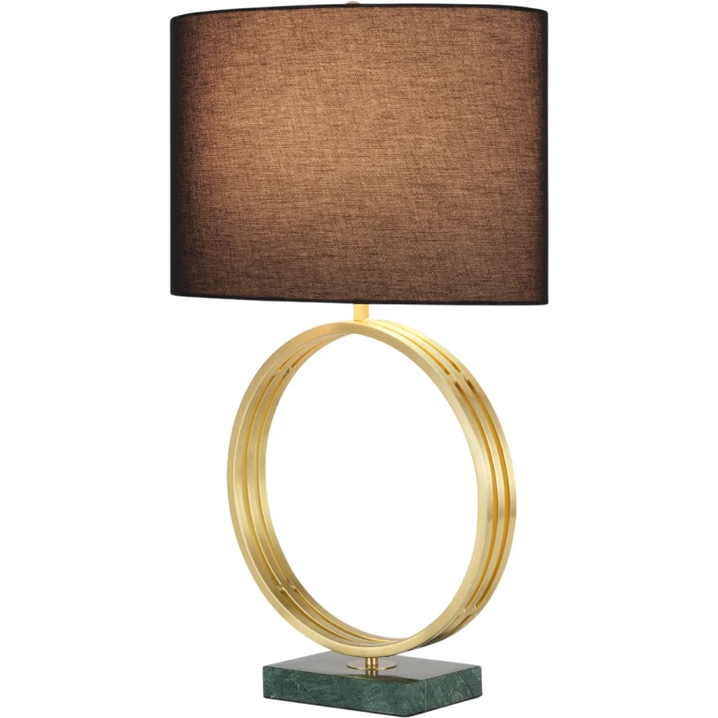 Henriette - Lampada da Tavolo Deco - Metallo Dorato