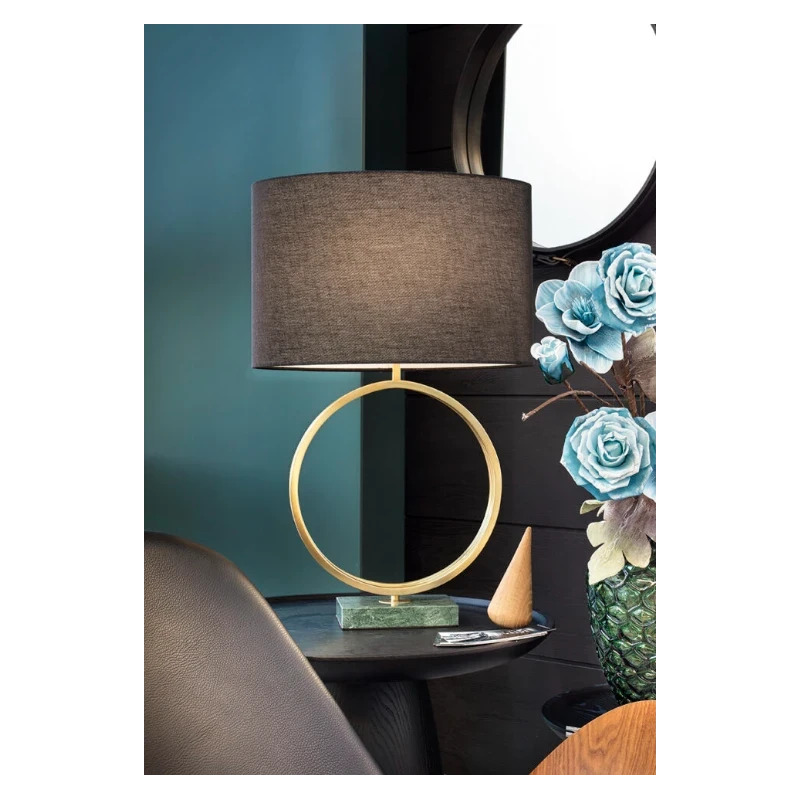 Henriette - Deco Table Lamp - Gold Metal