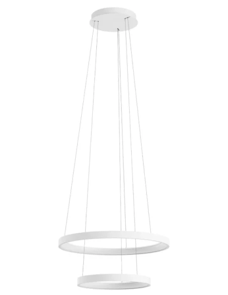 Redo Group - Iconic Lampada a Sospensione Doppia - Bianco Opaco