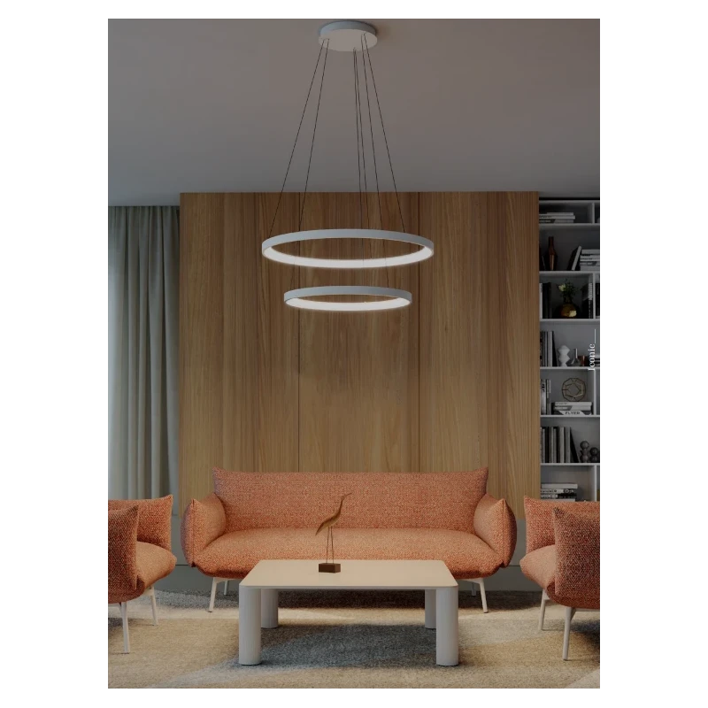 Redo Group - Iconic Lampada a Sospensione Doppia - Oro Opaco