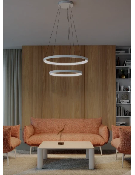 Redo Group - Iconic Lampada a Sospensione Doppia - Oro Opaco