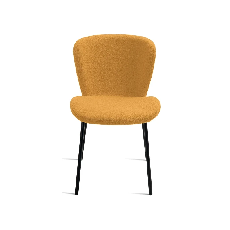 Capodarte - Abram Upholstered Chair - Ecru GialloBouclé Fabric
