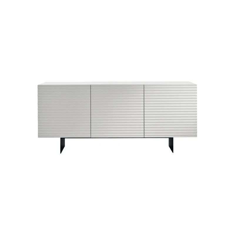 Capodarte - Arisa Striped Sideboard - White