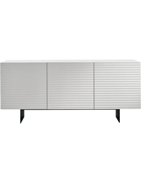 Capodarte - Arisa Striped Sideboard - White
