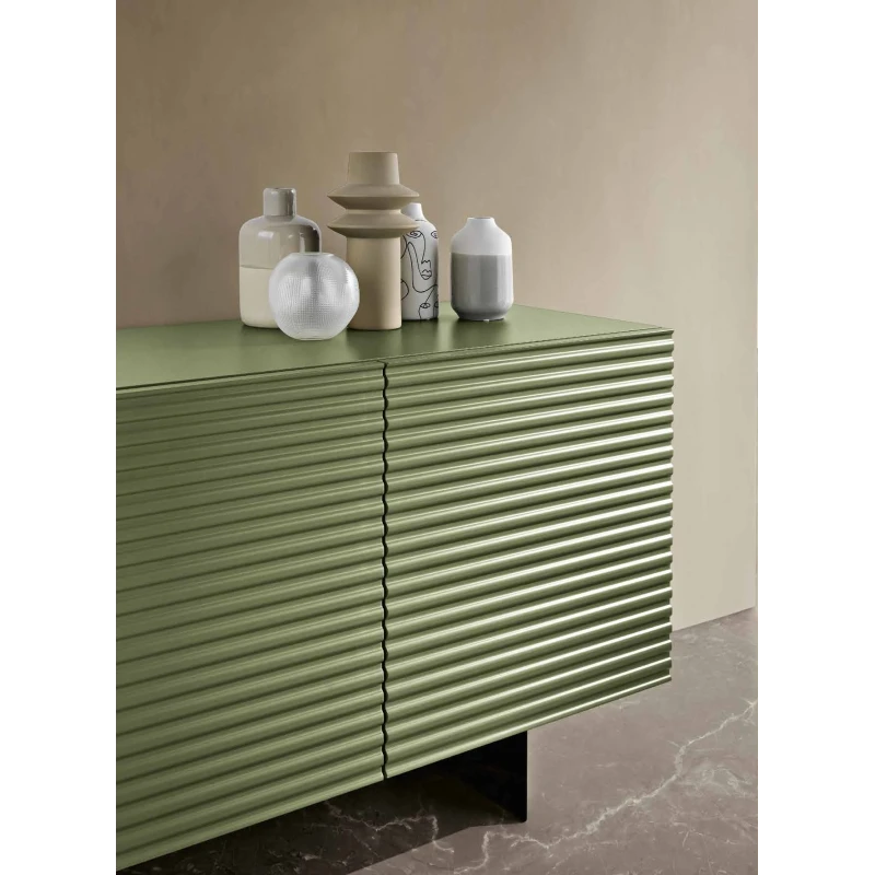 Capodarte - Arisa Striped Sideboard - Verde