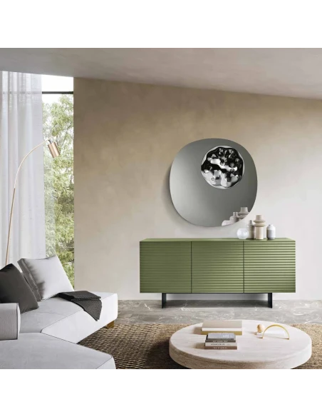 Capodarte - Arisa Striped Sideboard - Verde