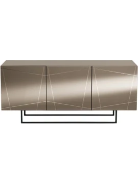 Capodarte - Iside Sideboard - Dove Grey / Bronze Mirror