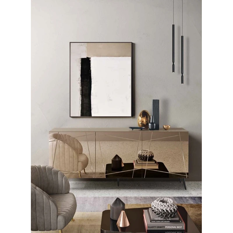 Capodarte - Iside Sideboard - Dove Grey / Bronze Mirror