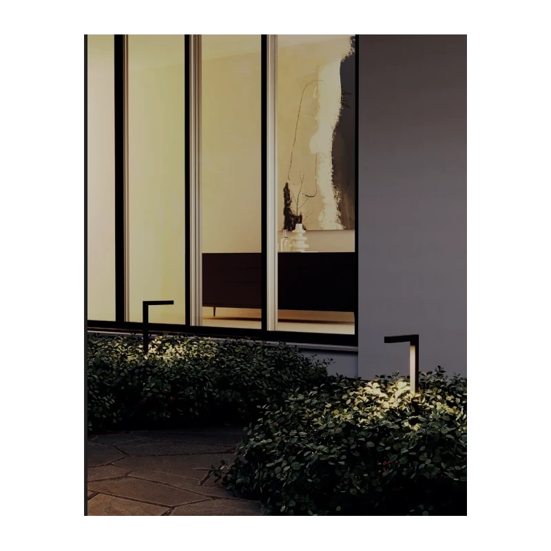 Redo Group - Armin Garden Post - Dark Grey