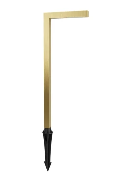 Redo Group - Armin Garden Post - Natural Brass