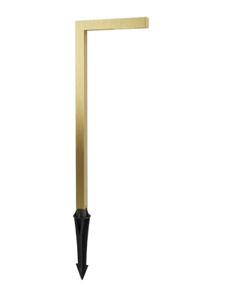 Redo Group - Armin Garden Post - Natural Brass