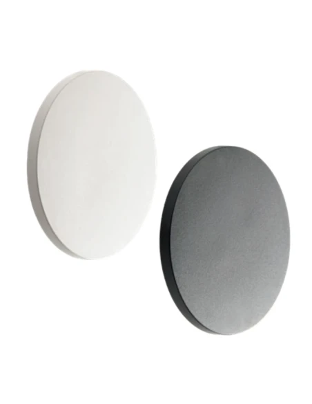 Redo Group - Aura Round Outdoor Wall Lamp - Dark Grey