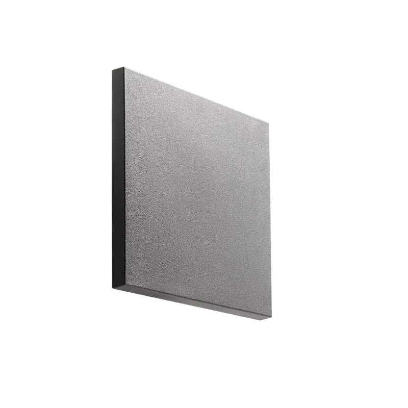 Redo Group - Aura Square Outdoor Wall Lamp - Dark Grey