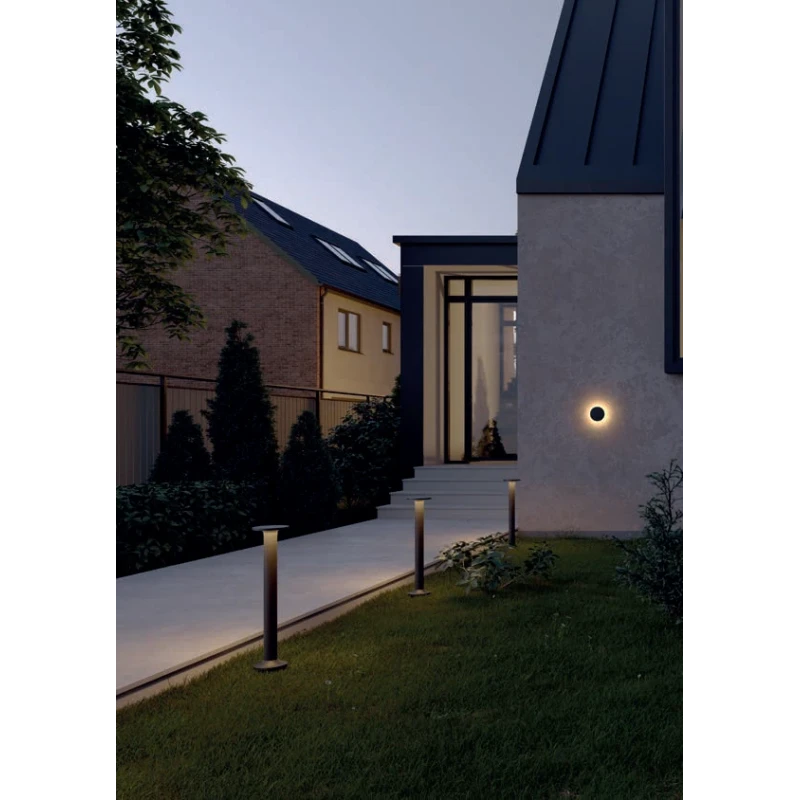 Redo Group - Aura Lampada da Parete da Esterno Quadrata - Bianco Opaco