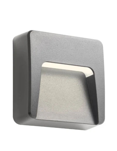 Redo Group - Holos Outdoor Step Light - Dark Grey