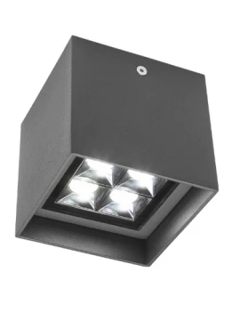 Redo Group - Hub Outdoor Ceiling Lamp - Anthracite Grey