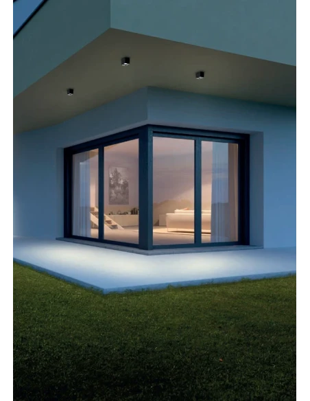 Redo Group - Hub Outdoor Ceiling Lamp - Matt White