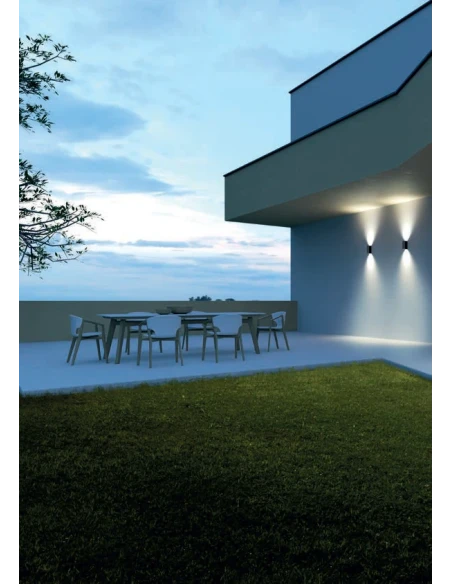 Redo Group - Hub Outdoor Wall Lamp - Matt White