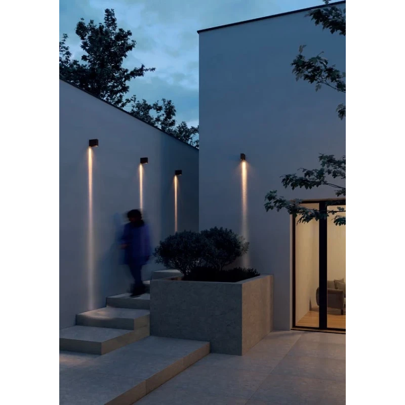 Redo Group - Izar Lampada da Parete da Esterno - Corten