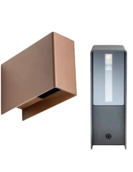 Redo Group - Izar Lampada da Parete da Esterno - Corten