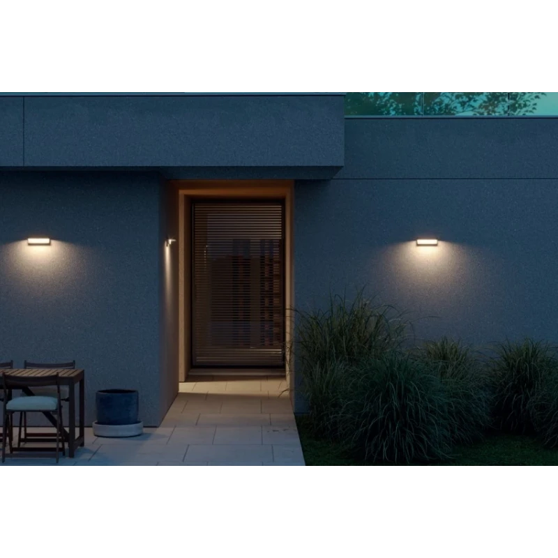Redo Group - Kant Outdoor Wall Lamp - Matte Black