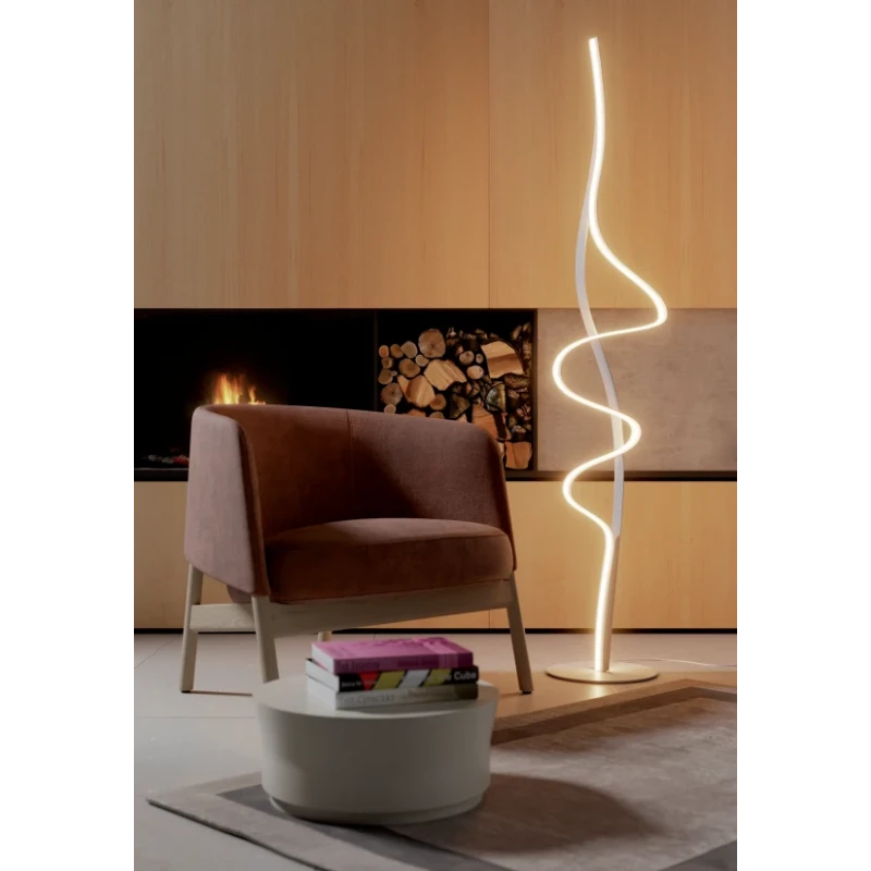 Redo Group - Impuls Floor Lamp - Matt Gold