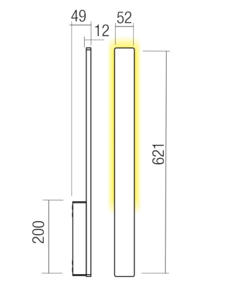 Redo Group - Reflexa Outdoor Wall Lamp - Matt White