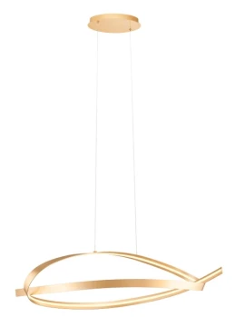 Redo Group - Impuls Circular Pendant Lamp - Matt Gold