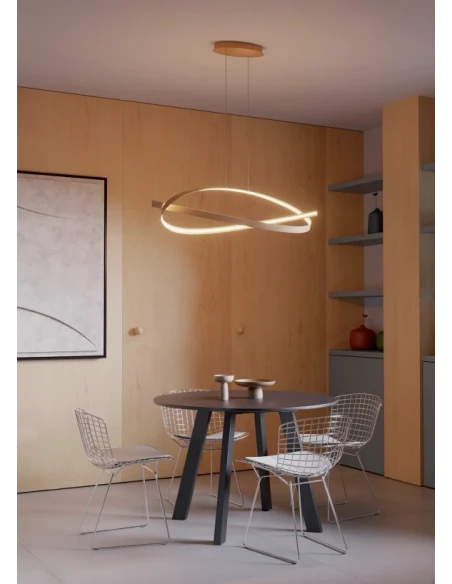 Redo Group - Impuls Circular Pendant Lamp - Matt Black