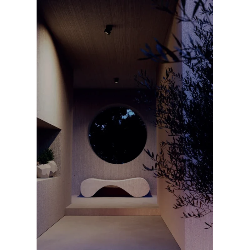 Redo Group - Shaft Ceiling/Wall Lamp - Dark Grey