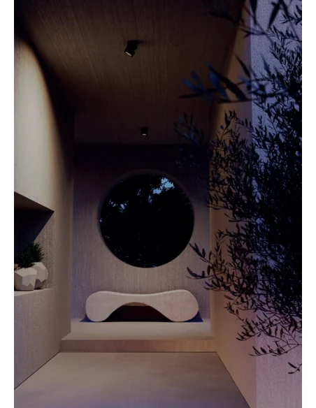 Redo Group - Shaft Lampada da Soffitto / Parete - Grigio Scuro