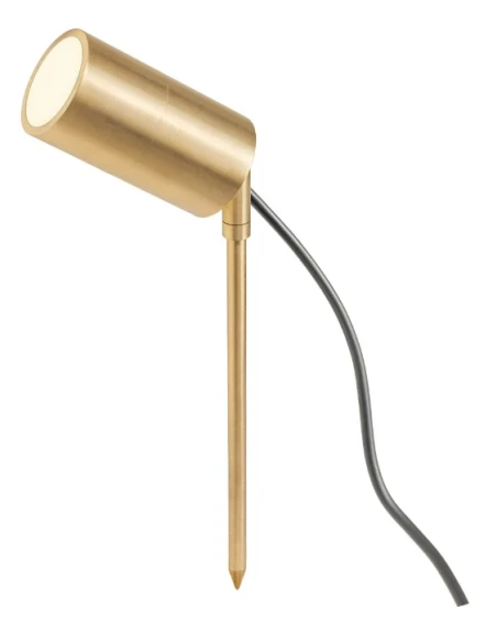 Redo Group - Stake Paletto da Giardino con Picchetto - Ottone Naturale